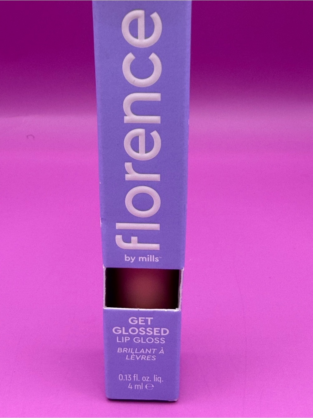 Florence by Mills Get Glossed Lip Gloss — Pink High-Shine Finish